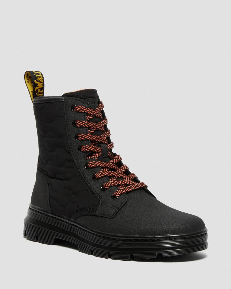 Dr Martens Combs II Dual Leren Enkellaars Heren Zwart | NL 364DFM